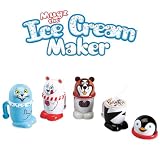 Set of 4 MUGZ the Ice Cream Maker - Make Your Own (Includes One Each: Dog, Seal, Penguin, Polar Bear)