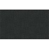 Apache Mills 78-880-1907 Eco Mat Squares Entrance Door Mat, Onyx, 3-feet by 5-Feet