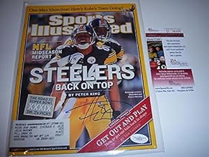 Hines Ward Pittsburgh Steelers Sb Champs Jsa/coa Signed Sports Illustrated - Autographed NFL Magazines