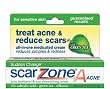 Sudden Change Scar ZoneA Acne Treatment & Scar Diminishing Cream with Green Tea for Sensitive Skin, .5 oz.