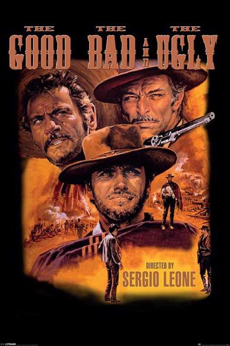 Empire 534316 Zwei glorreiche Halunken - The Good, The Bad And The Ugly - Druck - Maxi-Poster - Gr&ouml;sse 61x91,5 cm