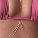 Joylive Sexy Simple WomensGold/Silver Double Belly Waist Chain Necklace Bikini Beach Harness