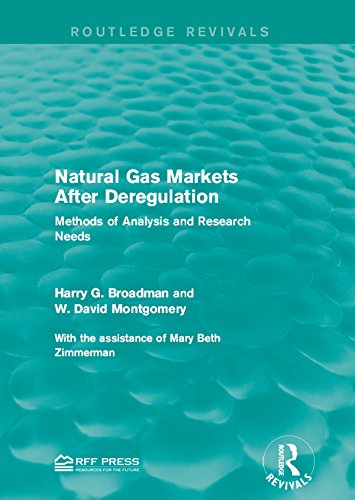 Natural Gas Markets After Deregulation: Methods of Analysis and Research Needs (Routledge Revivals)
