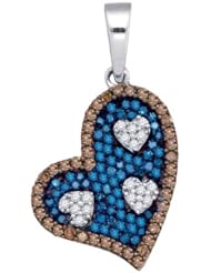 0.76CTW DIAMOND MICRO-PAVE PENDANT