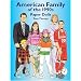 American Family of the 1990s Paper Dolls