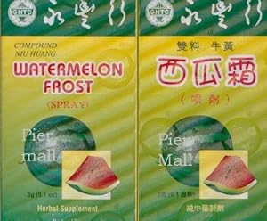 Watermelon Frost Spray For Sore Throat  Inflamation - 0.11 Oz