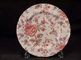 Johnson Bros. Rose Chintz Pink Salad Plates