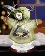 Bradford Editions "It's Rain Deer" Christmas Snowman Figure 8"