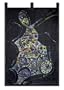 Batik wall hanging, 'Yoruba Bride'