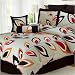 51RC53tfFjL. SL75  Blancho Bedding   [Blooming Orchid] 100% Cotton 4PC Duvet Cover Set (King Size)
