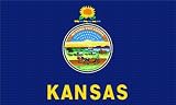 Kansas State Flag 3x5 3 x 5 Brand NEW 3X5FT KS Banner