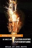 Au-delà de la philosophie universitaire