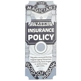 MAGICIAN'S INSURANCE POLICY