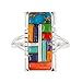 925 Sterling Silver Ring with Genuine Turquoise and Semiprecious Gemstones Size 5 to 12