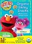 Earth's Best Organic Sesame Street Vanilla Smiley Snacks, 3.5 Ounce Boxes (Pack of 6)
