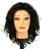16 Off black synthetic wig