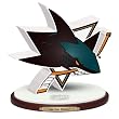 San Jose Sharks Team 3D Logo Ornament NHL Hockey Fan Shop Sports Team Merchandise