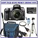 Sony Alpha DSLRA500L 12.3MP Digital SLR Camera w/ Sony 18-55mm f/3.5-5.6 SAM DT Lens + Pro Series Tripod + Monopod + Willoughbys 4GB PRO DUO Starter Pack