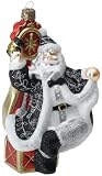 Waterford Holiday Heirlooms 6.5 - inch Santa Toasting Midnight