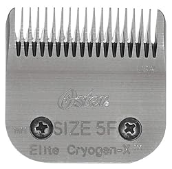 Oster Elite CryogenX Professional Animal Clipper Blade, Size # 5F