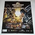 Mortal Kombat vs the DC Universe Video Game 28 by 22" Promo Poster: JLA/Batman/Superman/Wonder Woman/Joker/The Flash