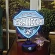 North Carolina - Neon Shield Table Lamp