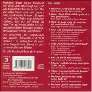 Vom kleinen Maulwurf, der wissen wollte, wer ihm auf den Kopf gemacht hat, 1 CD-Audio