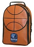 Memphis Grizzlies NBA Pebble Grain Golf Shoe and Basketball Kicks Bag