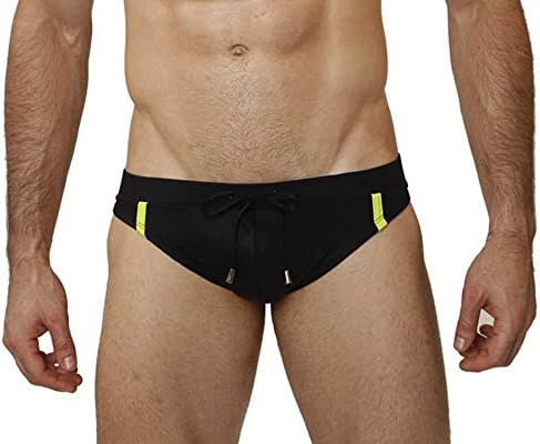 Mensuas Black Lime Swim Bikini