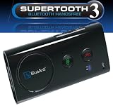 Blueant Supertooth III 3 Bluetooth Speaker Sun Visor Carkit with Text to Speech Function