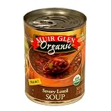 Muir Glen Organic Soup, Savory Lentil, 19-Ounce Cans (Pack of 12)
