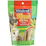 Vitakraft Rabbit Slims with Corn Nibble Stick Treat, 1.76 Ounce Pouch