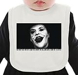 Joker Irony ネクタイを有する有機ビブ Medium
