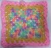 Baby Doll Pink Shaded Crochet Blanket