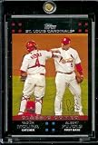 2007 Topps #329 Albert Pujols & Yadier Molina St. Louis Cardinals Baseball Card - Mint Condition - Shipped in Protective Display Case!