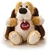 TRUDI - Peluche Chien Basset - 16 cm
