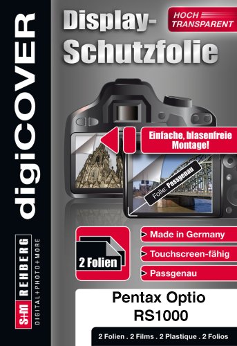 digiCOVER Displayschutzfolie f&uuml;r Pentax Optio RS1000 Preisvergleich