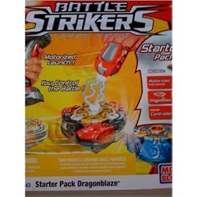 Battle Strikers Turbo Tops Starter Pack - Dragonblaze