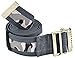 Secure Transfer & Walking Gait Belt with Metal Buckle and Belt Loop Holder for Caregiver, Nurse, Therapist, etc. (72