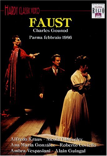 Gounod - Faust / Kraus, Ghiuselev, Gonzalez, Guingal, Teatro Regio di Parma