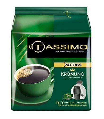 TASSIMO JACOBS KRÖNUNG T-DISCs, 112 g