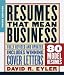 Resumes That Mean Business: Third Edition