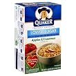 Quaker Instant Oatmeal Lower Sugar Apples & Cinnamon, 10-Count Box (Pack of 6)