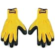 DeWALT Rubber Coated Textured Gripper Gloves Sz Medium