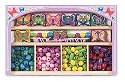 Melissa & Doug Butterfly Wooden Bead Set