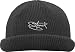Sports : Original 2stoned Wollm&uuml;tze Beanie mit Stickmotiv Classic Logo in Anthrazit