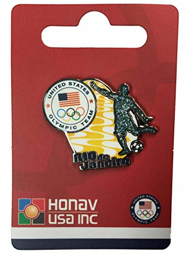 2016 Summer Olympics Rio de Janeiro Brazil United States Soccer Team Lapel Pin