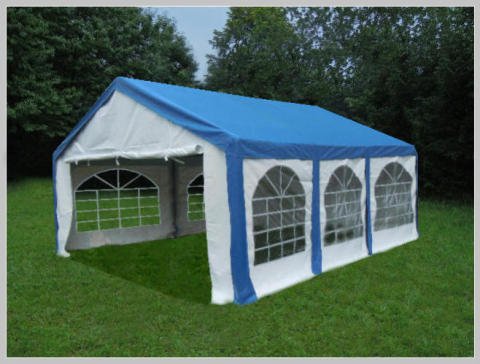 Pavillon Pavillion Festzelt Partyzelt PE PROFI 3x6 6x3 3x6m 6x3m MIT Fenster blau Pavillon Pavillion Festzelt Partyzelt PE PROFI 3x6 6x3 3x6m 6x3m MIT Fenster blau