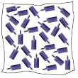 Blue Ribbon Pet Products Blue Ribbon Airstone 1' Airstones 100Ct Bulk Air Stones & Diffusers