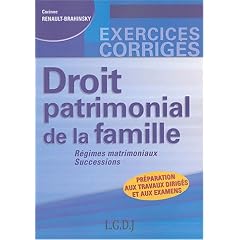 Droit patrimonial de la famille